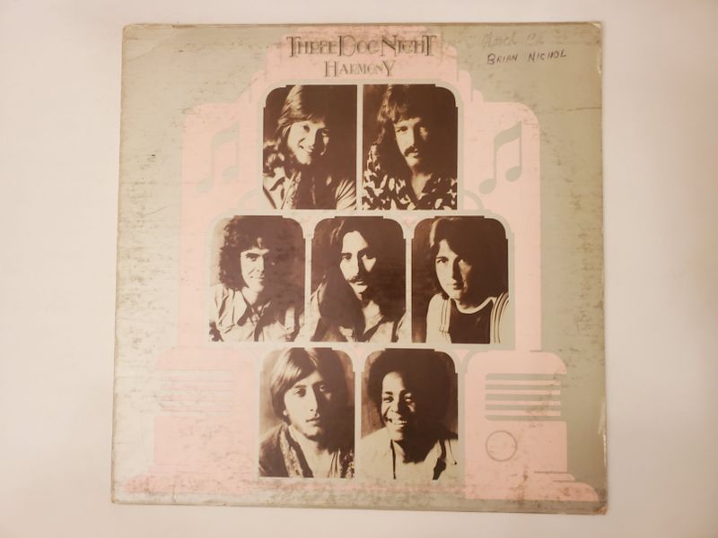 Three Dog Night Harmony vinyl record